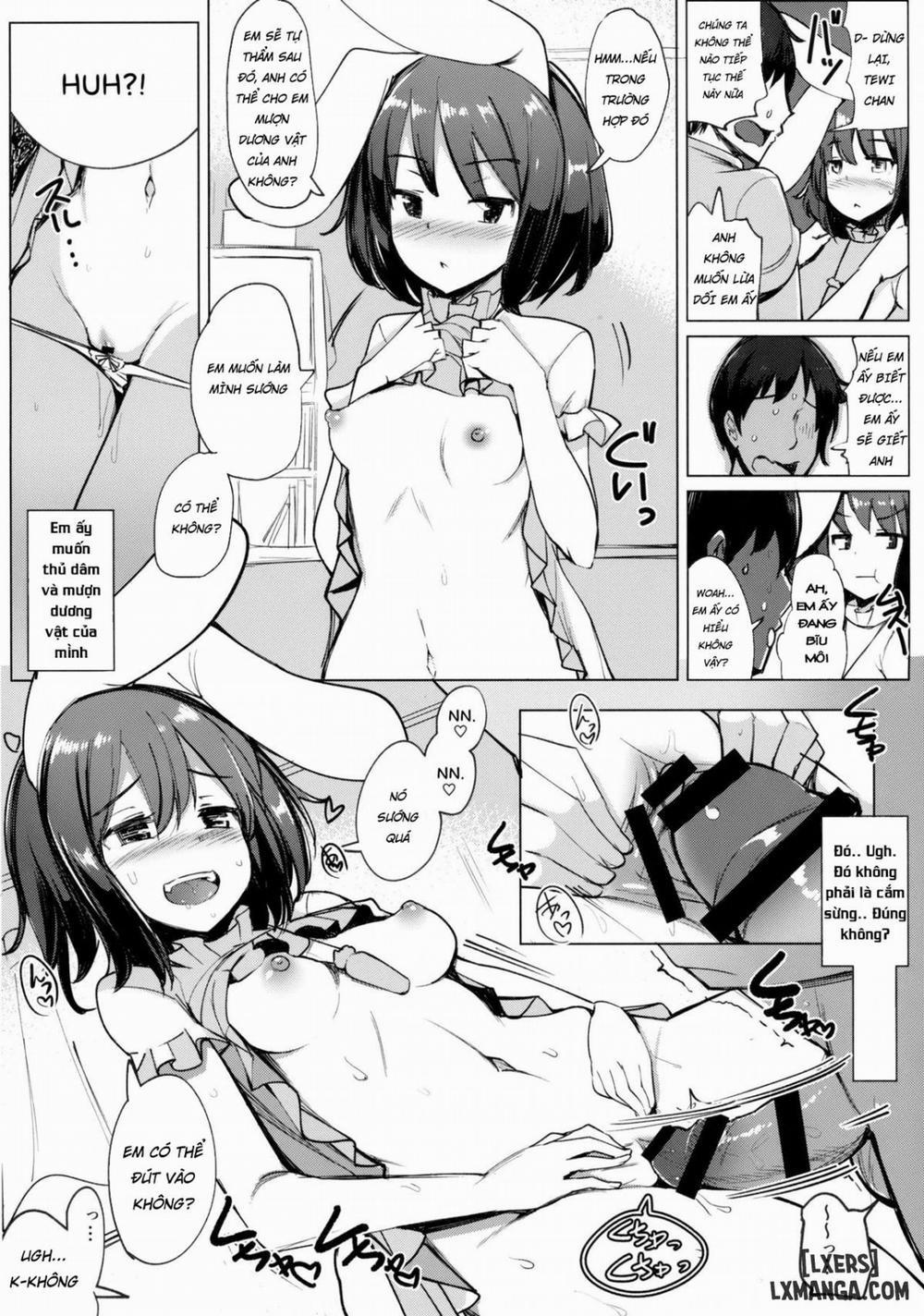 Uwaki Shite Tewi-chan to Sex Shita (4-kaime) Oneshot trang 8