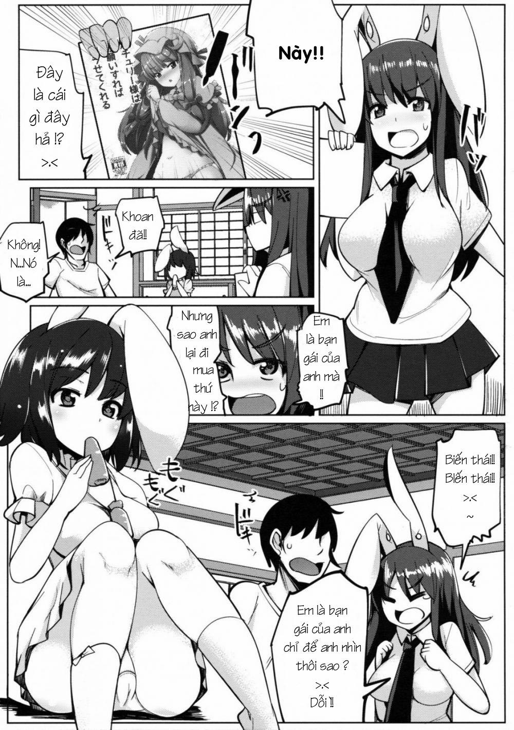 Uwaki Shite Tewi-chan to Sex Shita (Touhou) Chương One shot Trang 4