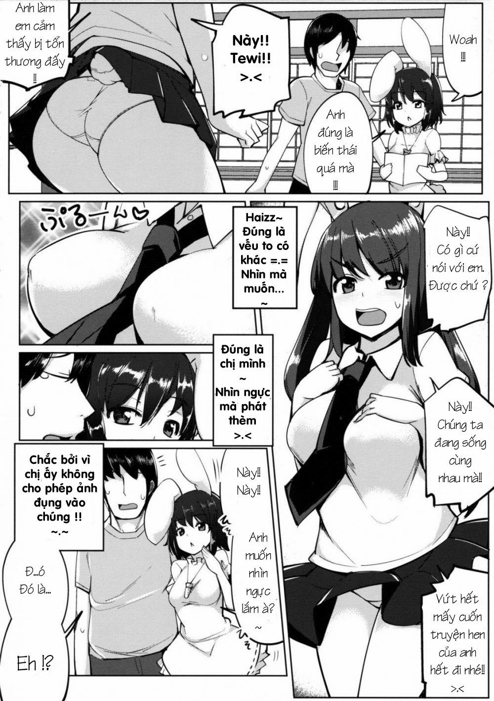 Uwaki Shite Tewi-chan to Sex Shita (Touhou) Chương One shot Trang 5