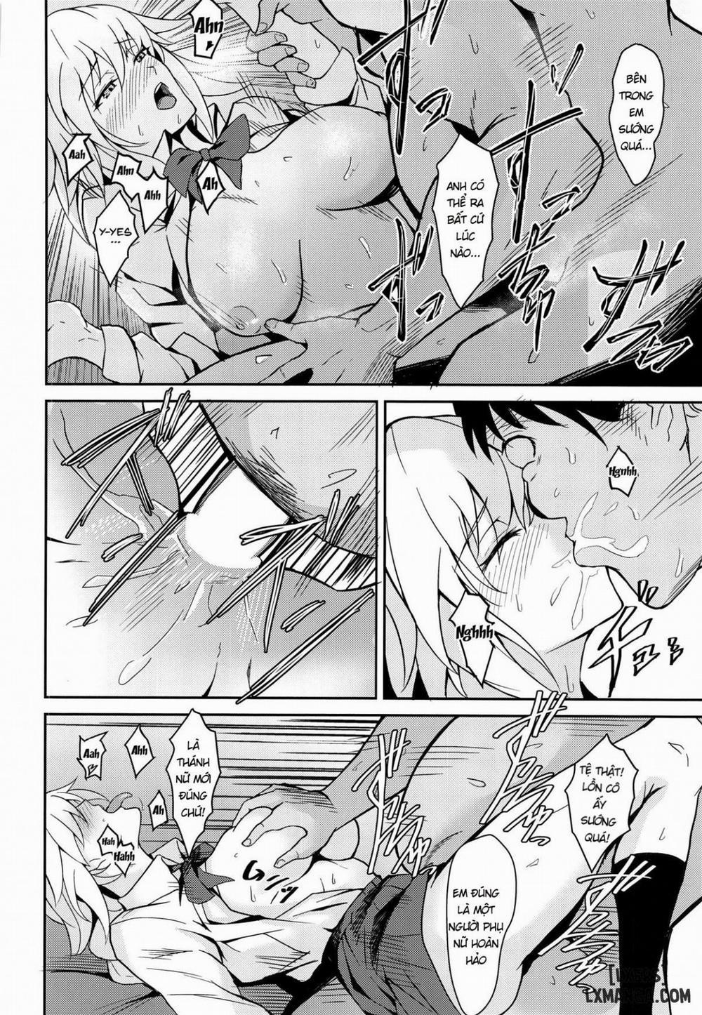 Uwasa no Bijin OL Jeanne d'Arc Gekiatsu Tennen Jiru Mashimashi Oneshot trang 14