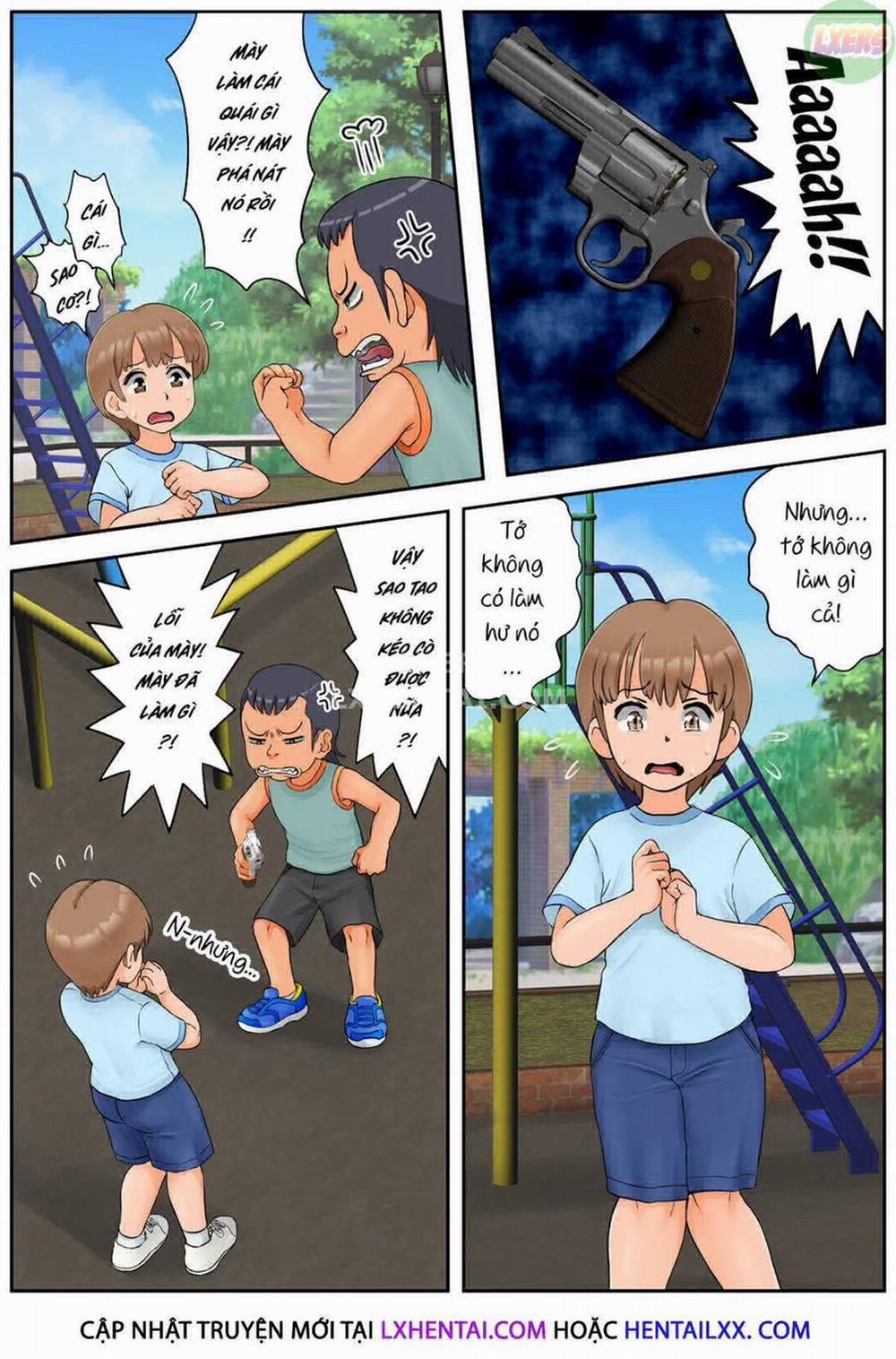 Uy hiếp mẹ bạn với clip bạn ăn trộm Oneshot trang 4