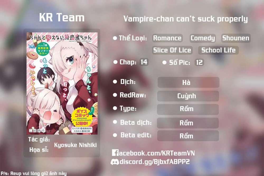 Vampire-Chan Can't Suck Properly Chương 14 Trang 1