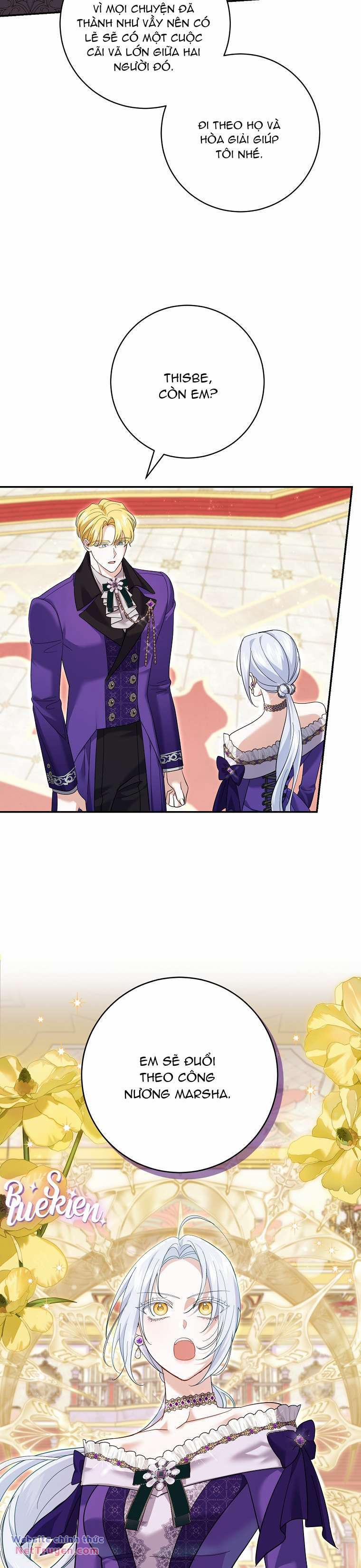 Vị Hôn Phu Phản Diện Cản Trở Con Đường Hoa Của Tôi 28 trang 3