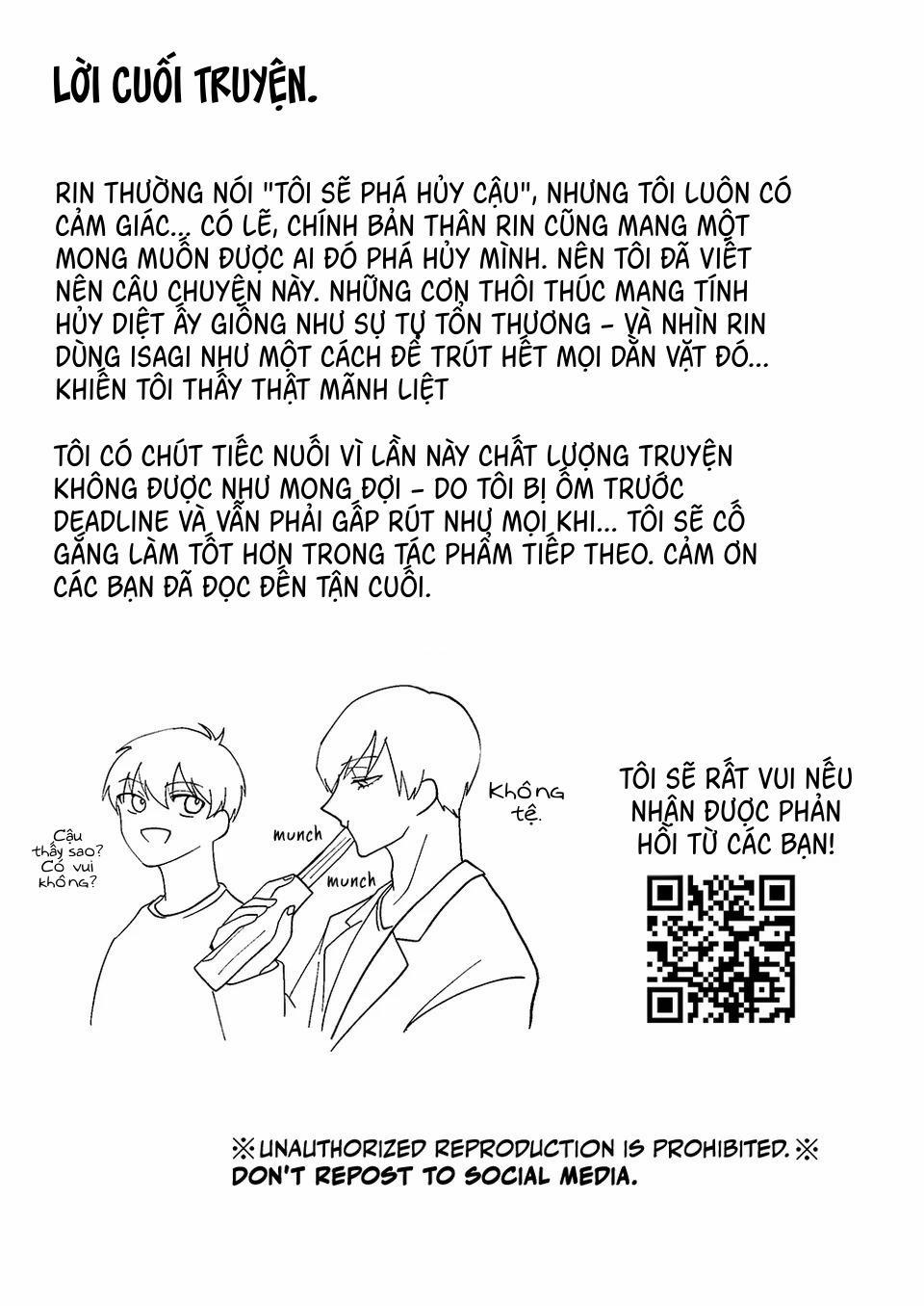 (Vicera) Blue Lock Dj 71 Isagi 0 Rin trang 32