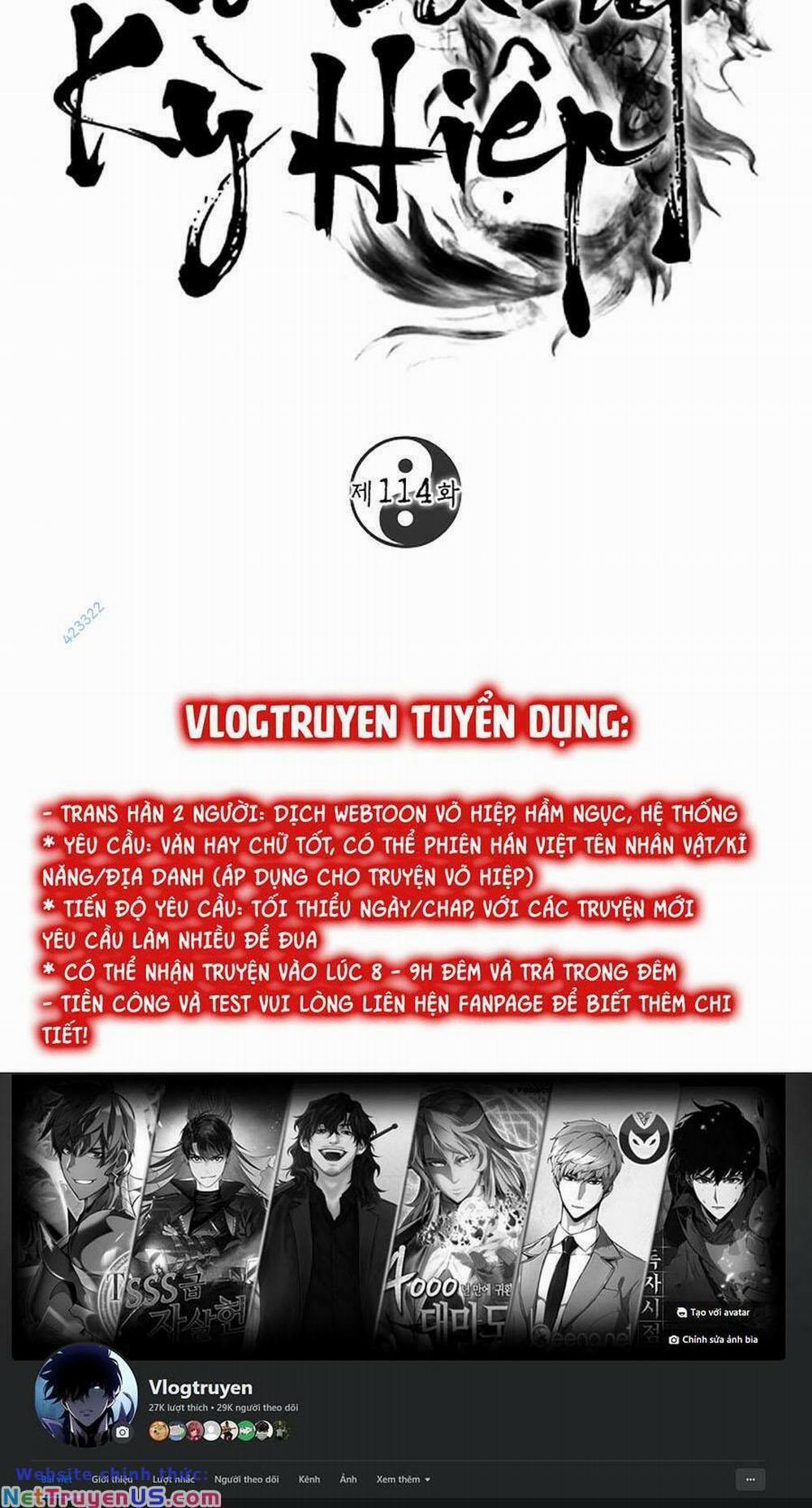 Võ Đang Kỳ Hiệp 114 trang 1