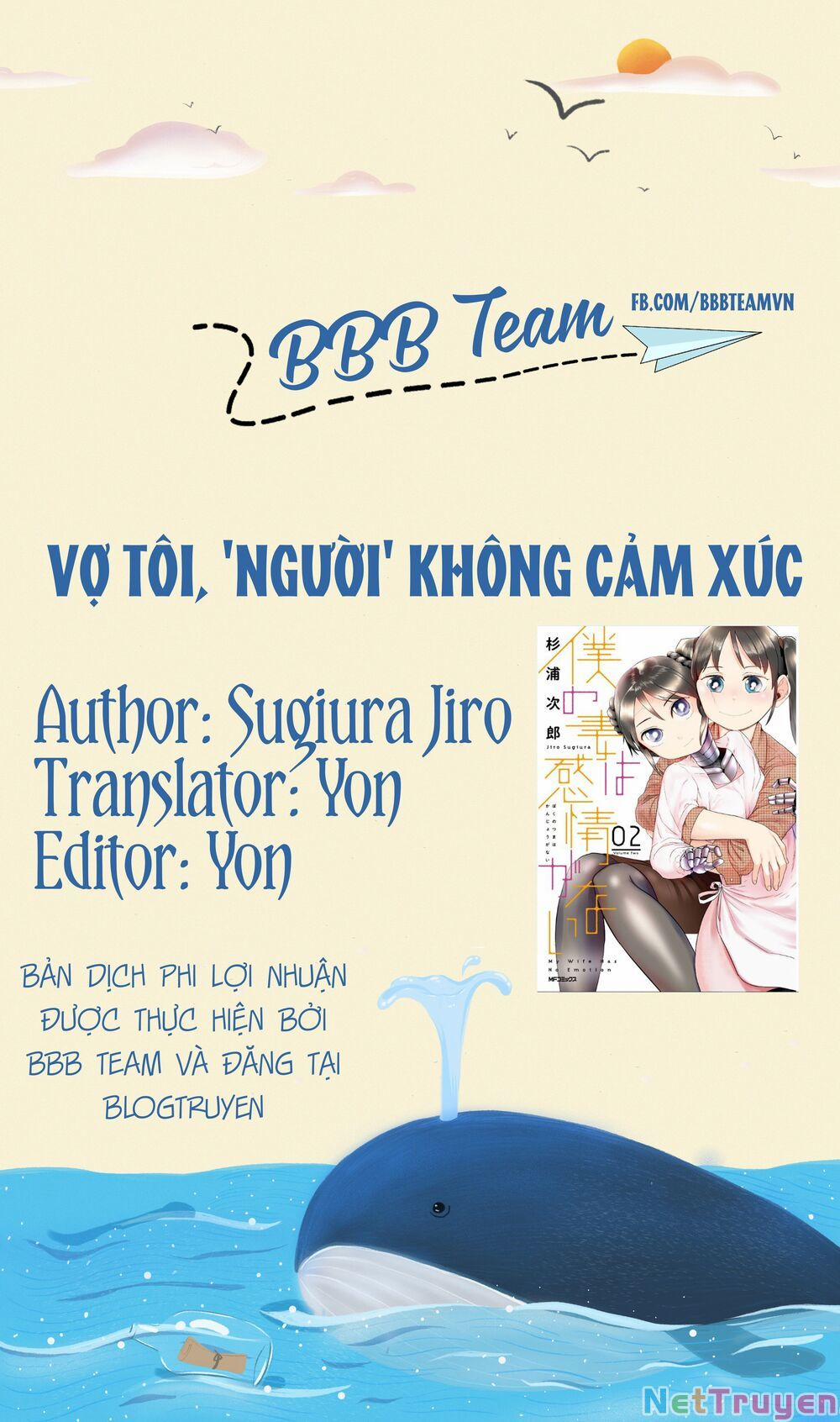 Vợ Tôi, ‘người’ Không Cảm Xúc 10 trang 1
