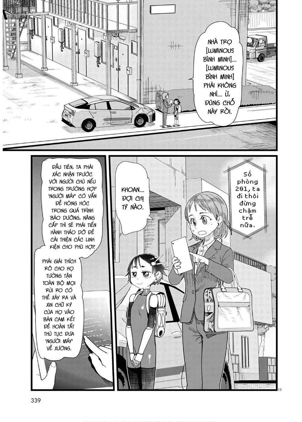 Vợ Tôi, ‘người’ Không Cảm Xúc 12 trang 14