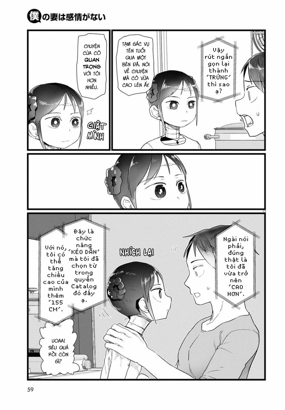 Vợ Tôi, ‘người’ Không Cảm Xúc 15 trang 16
