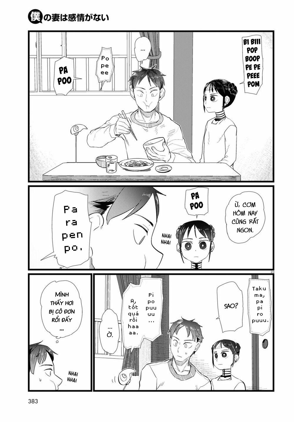 Vợ Tôi, ‘người’ Không Cảm Xúc 20 trang 24