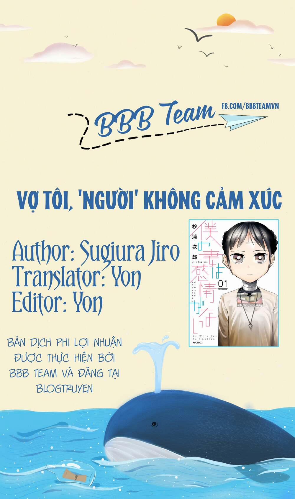 Vợ Tôi, ‘người’ Không Cảm Xúc 7 trang 1