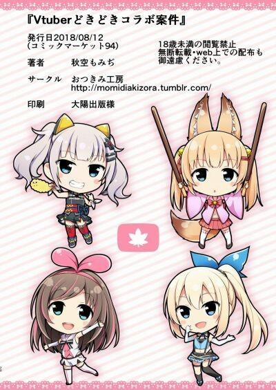 Vtuber Dokidoki Collab Anken 1 trang 19