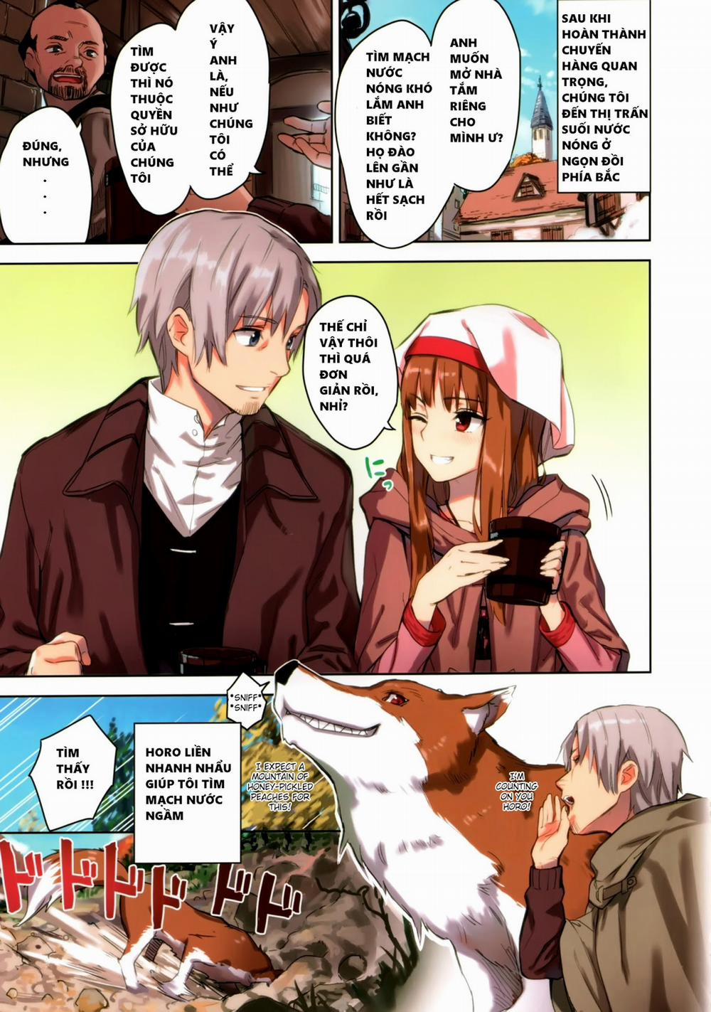 Wacchi to Nyohhira Bon - FULL COLOR (Spice and Wolf) Chương Oneshot Trang 6