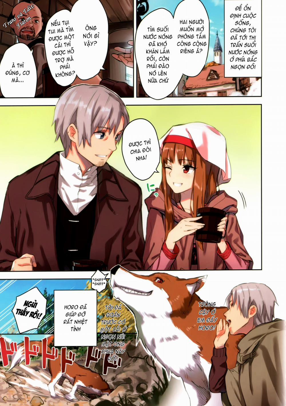 Wacchi to Nyohhira Bon (Spice And Wolf) Chương Oneshot Full M u Trang 7