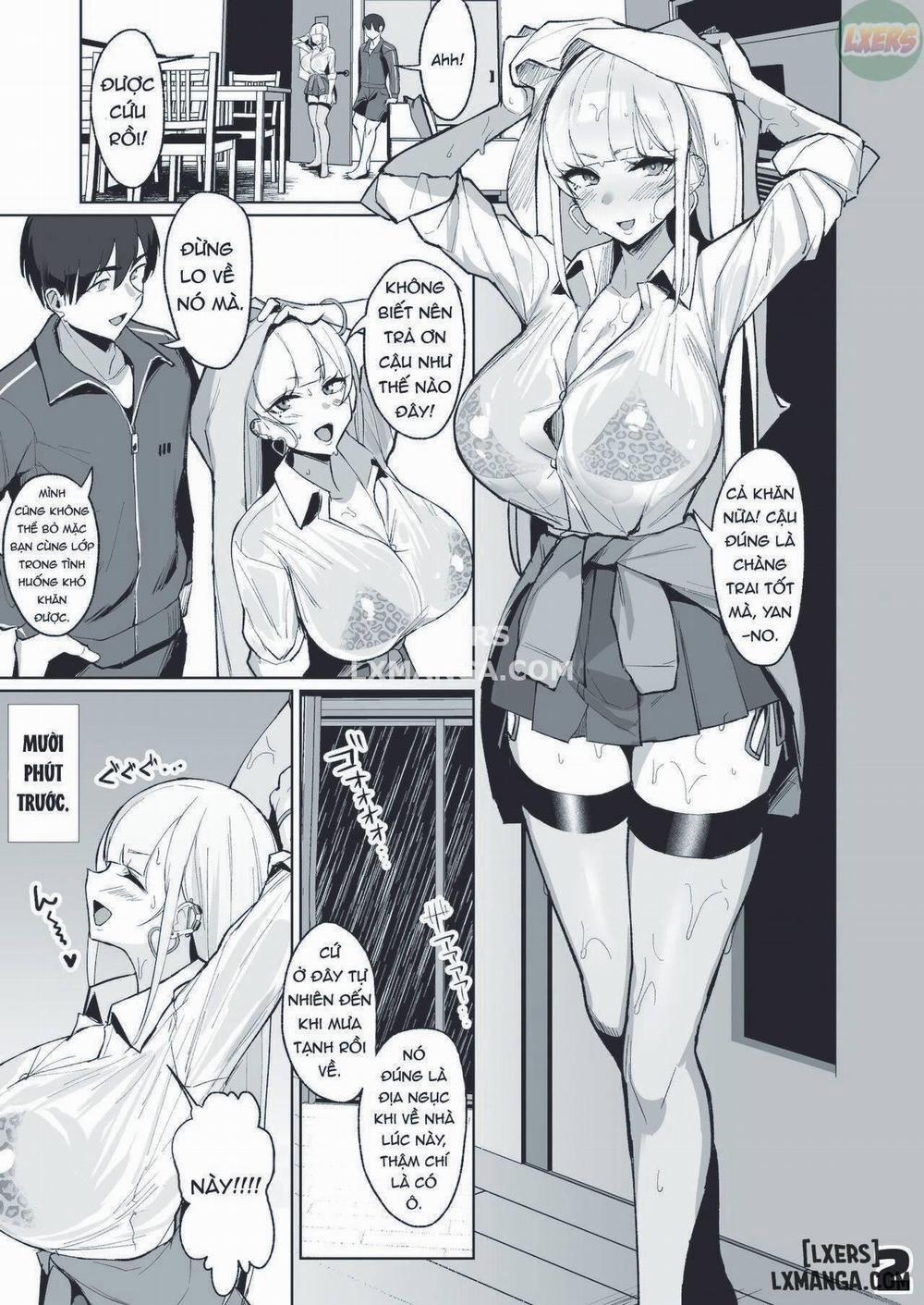 Waiting Out the Rain Balls Deep in a Sexy High School Gyaru Chương Oneshot Trang 2