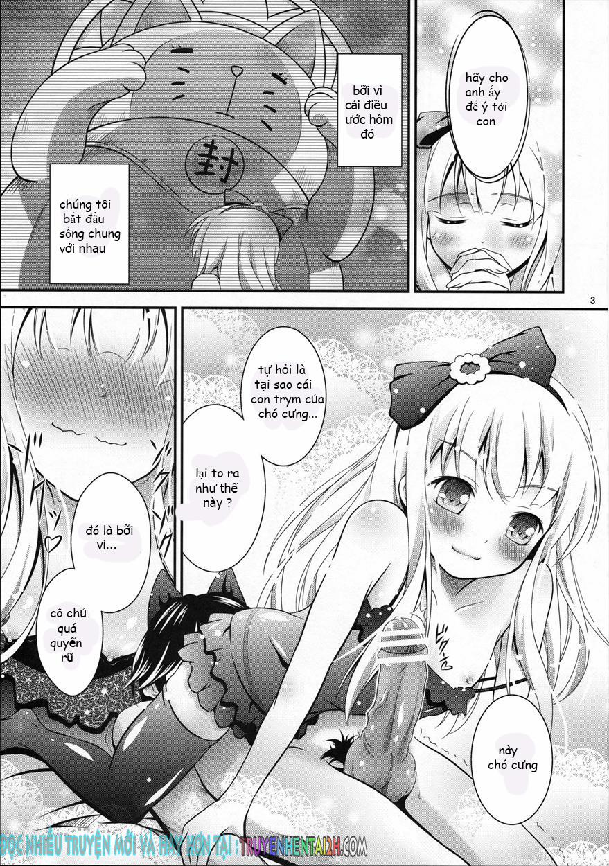 WanWan No H Na Hon. (Hentai Ouji To Warawanai Neko) Chương Oneshot Trang 2