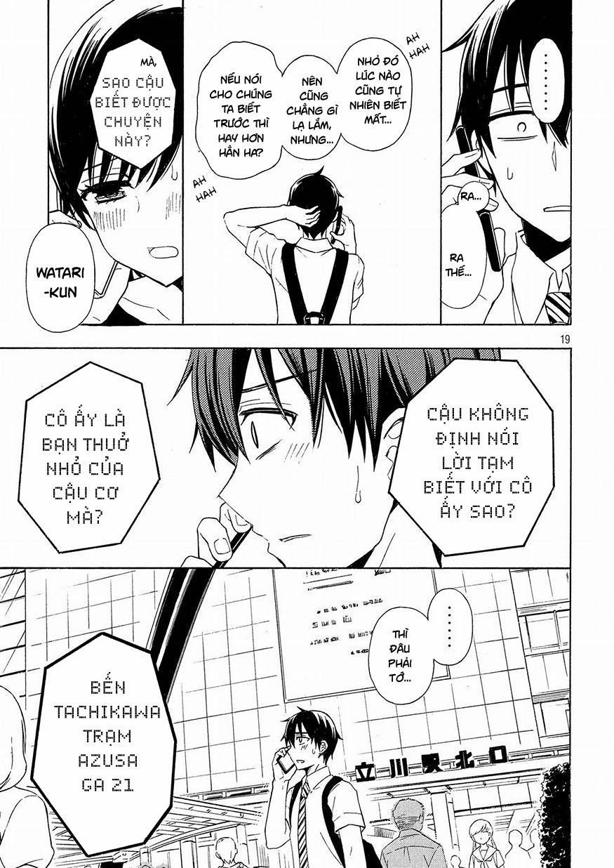 Watari-Kun No Xx Ga Houkai Sunzen Chương 44 Trang 21