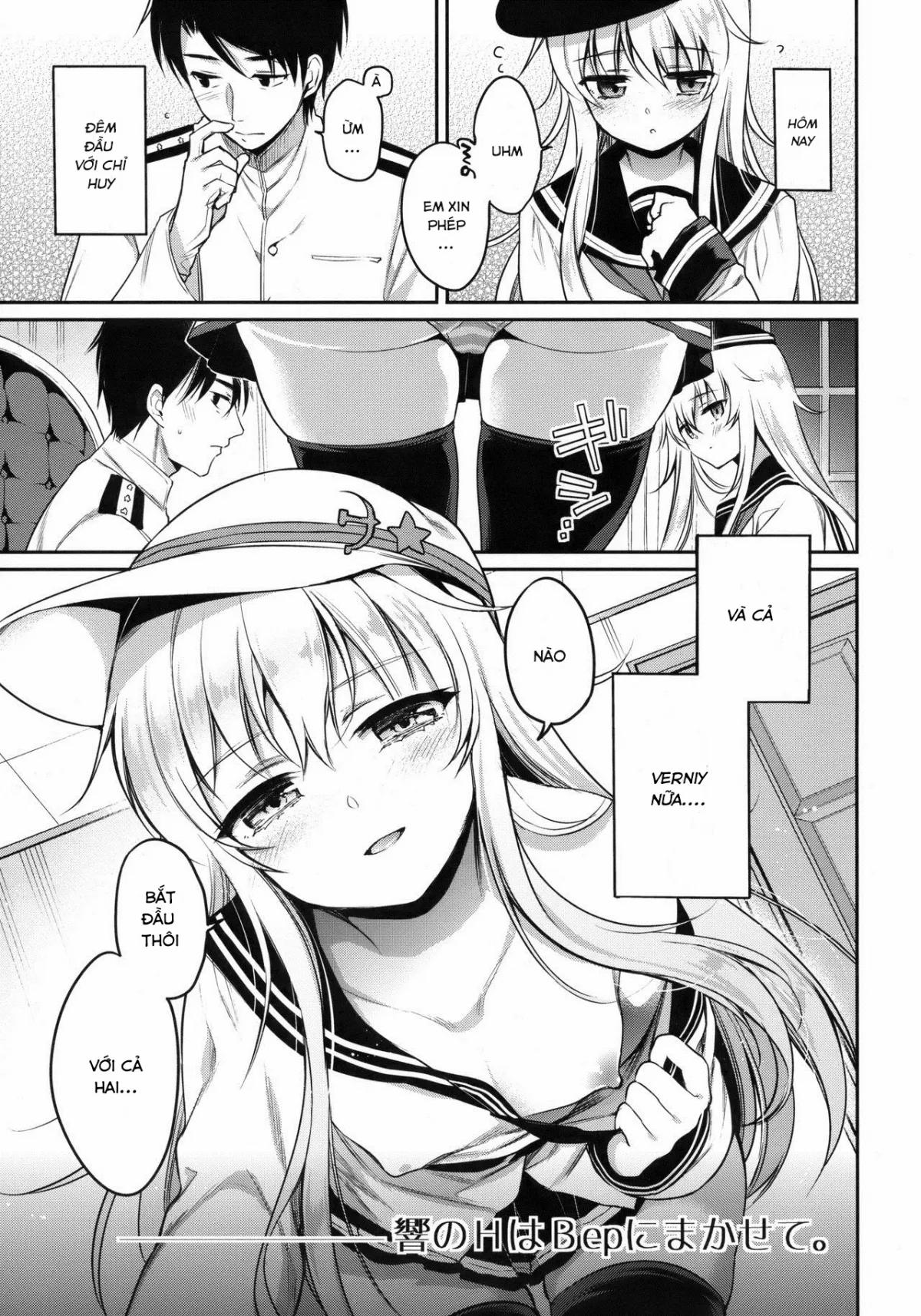 Watashi No H Wa Watashi Ni Makasete. (Kantai Collection -Kancolle-) OneShot trang 4