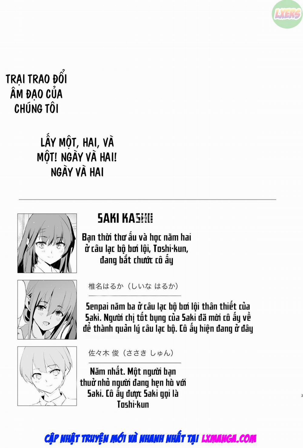 Watashi-tachi no Onaho Koukan Gasshuku Ichinichime to Futsukame! + Omake Chương Oneshot Trang 6