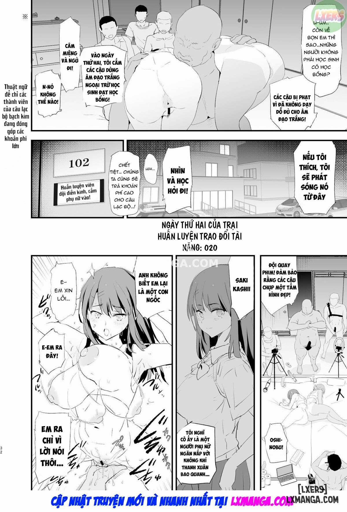 Watashi-tachi no Onaho Koukan Gasshuku Ichinichime to Futsukame! 1 trang 32