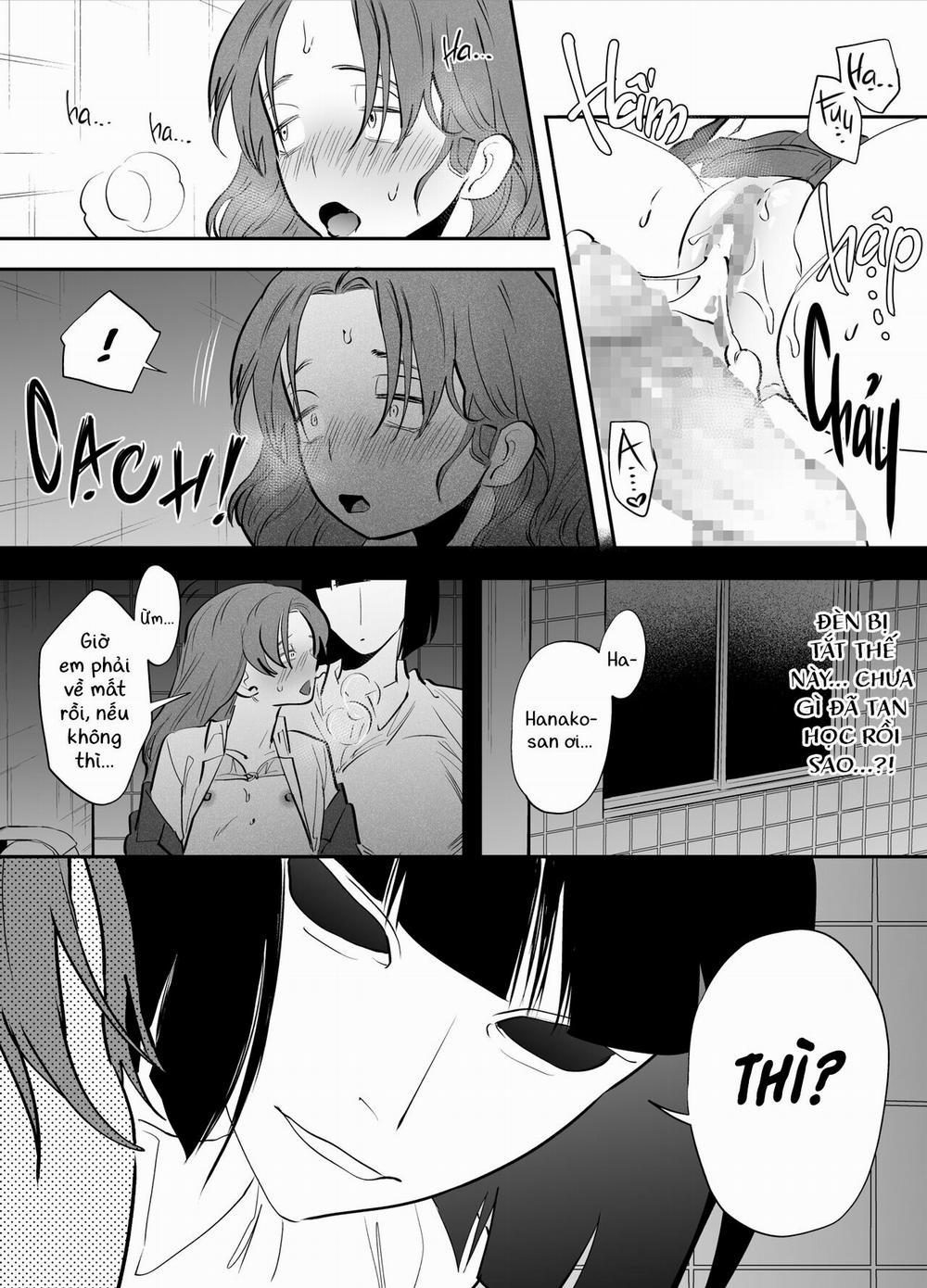 Watashi to toire to futanari Hanako-san Chương Oneshot Trang 17