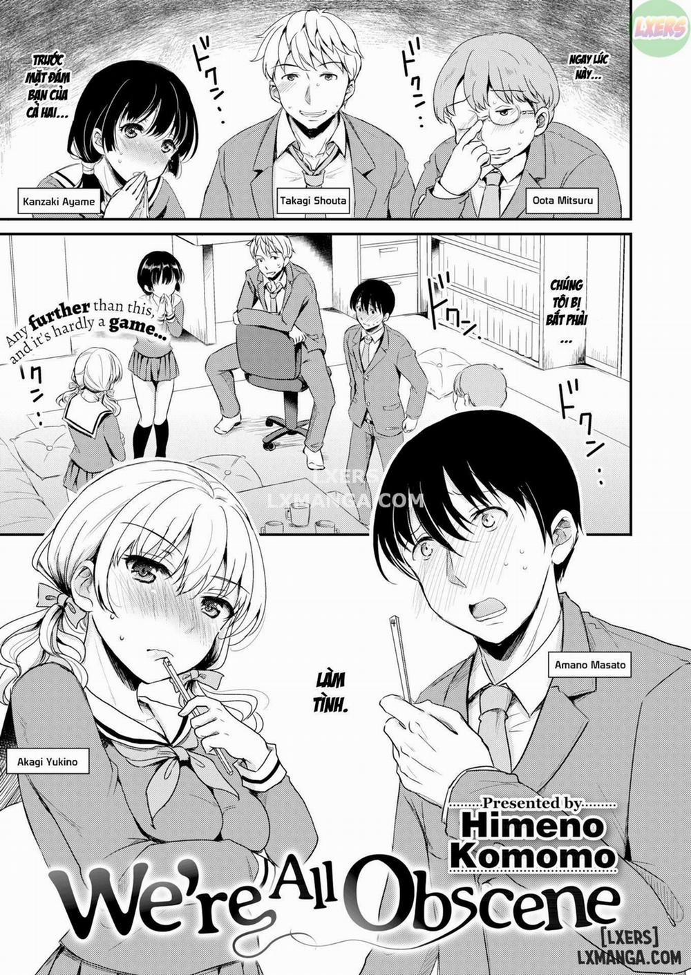 We're All Obscene Oneshot trang 0