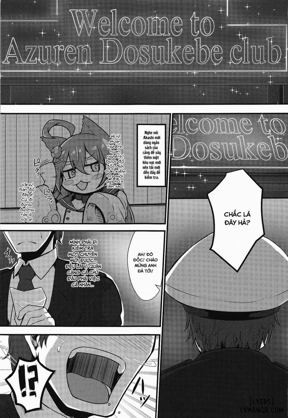 Welcome to Azuren Dosukebe club Oneshot trang 1