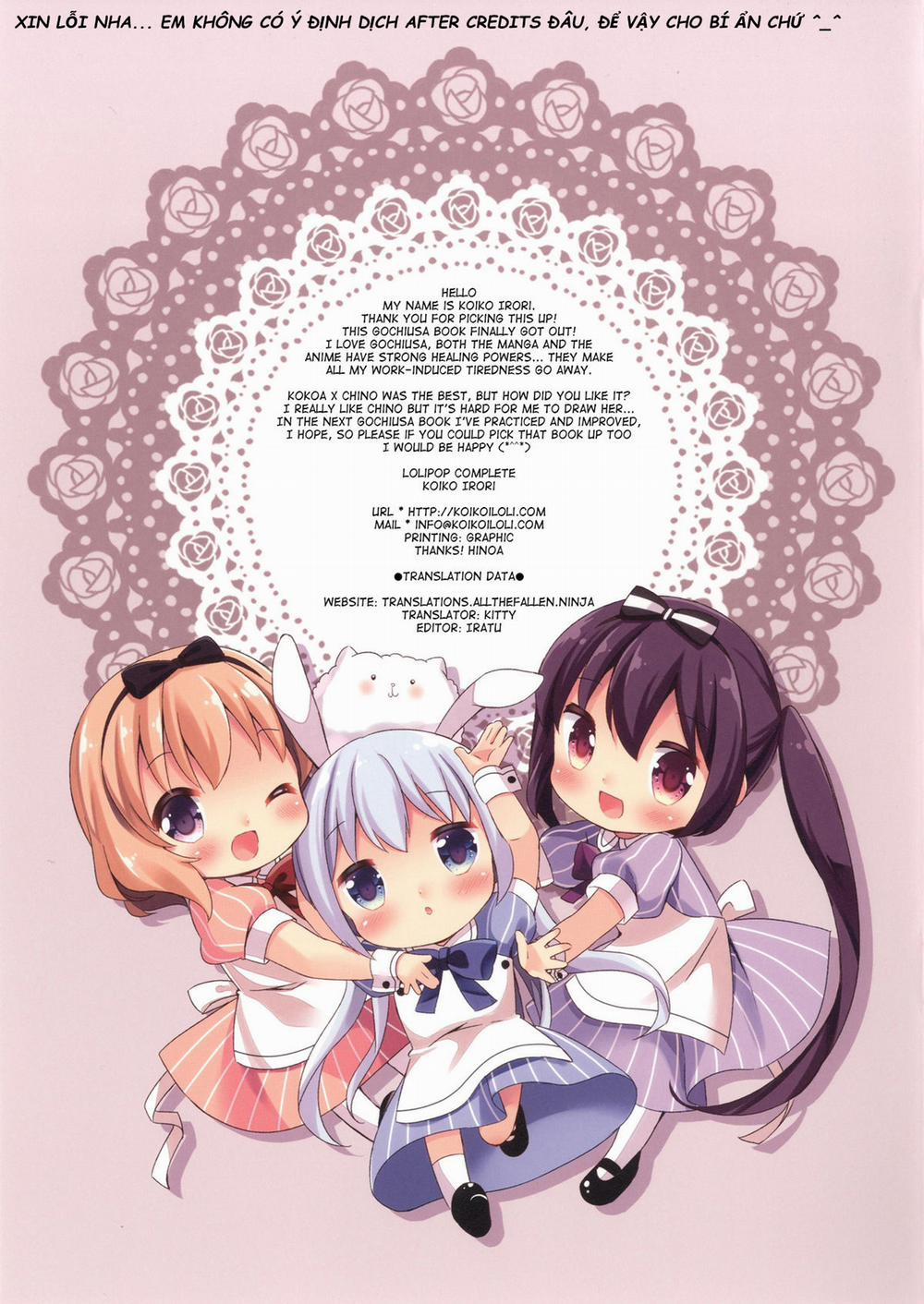 Welcome to rabbit house LoliCo05 (Gochuumon wa Usagi desu ka?) Chương Oneshot Trang 12