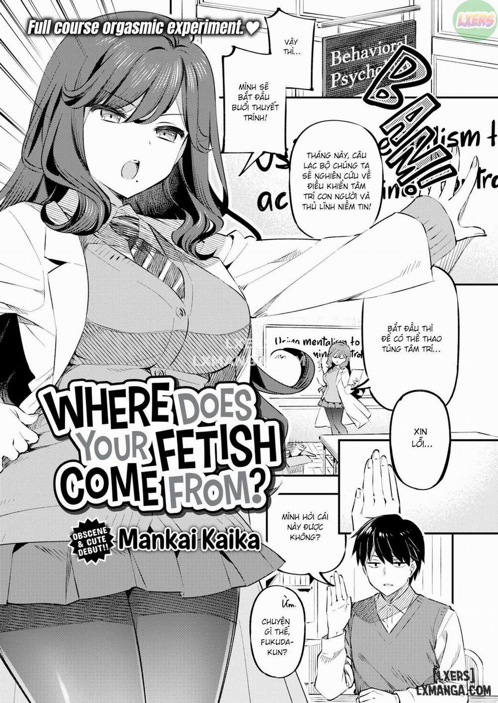 Where Does Your Fetish Come From Chương Oneshot Trang 1