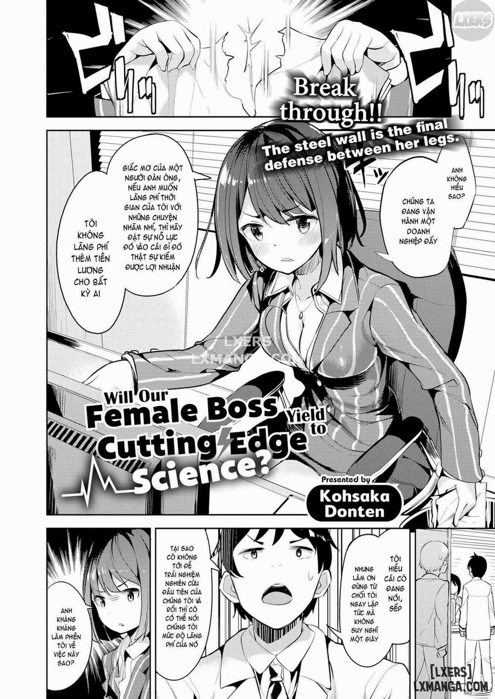 Will Our Female Boss Yield to Cutting Edge Science Chương Oneshot Trang 2