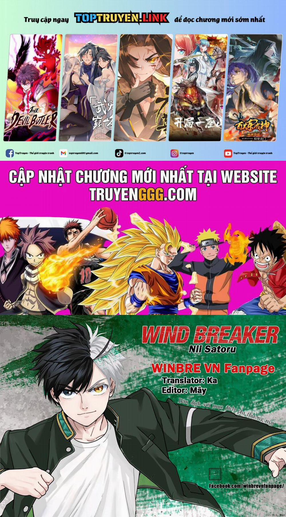 Wind Breaker (Nii Satoru) Chương 147 Trang 1