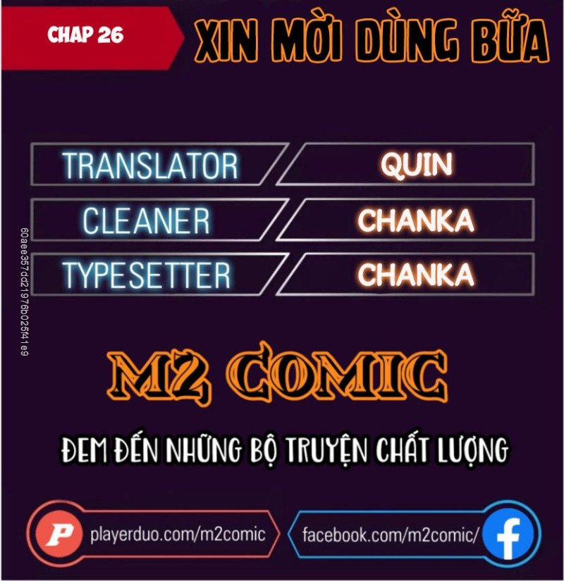 Xin Mời Dùng Bữa 26 trang 1