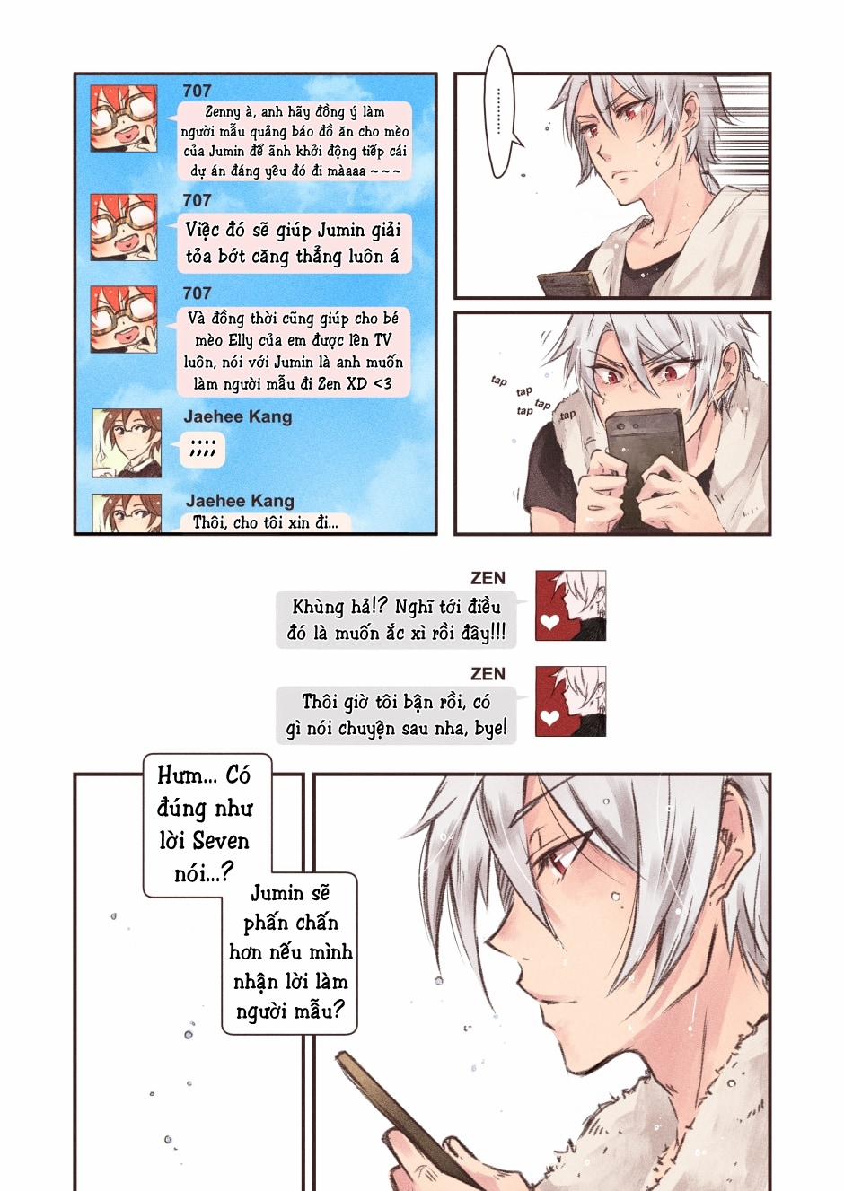 Xoa Dịu Trái Tim Anh - Catharsis (Mystic Messenger) Chương T p 1 Trang 9