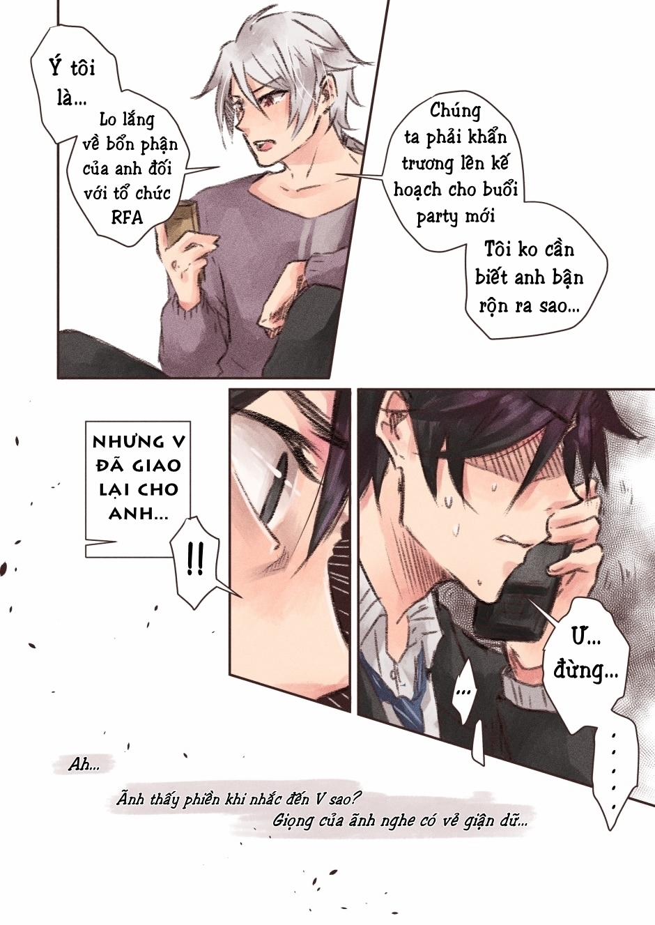 Xoa Dịu Trái Tim Anh - Catharsis (Mystic Messenger) Chương T p 2 Trang 9