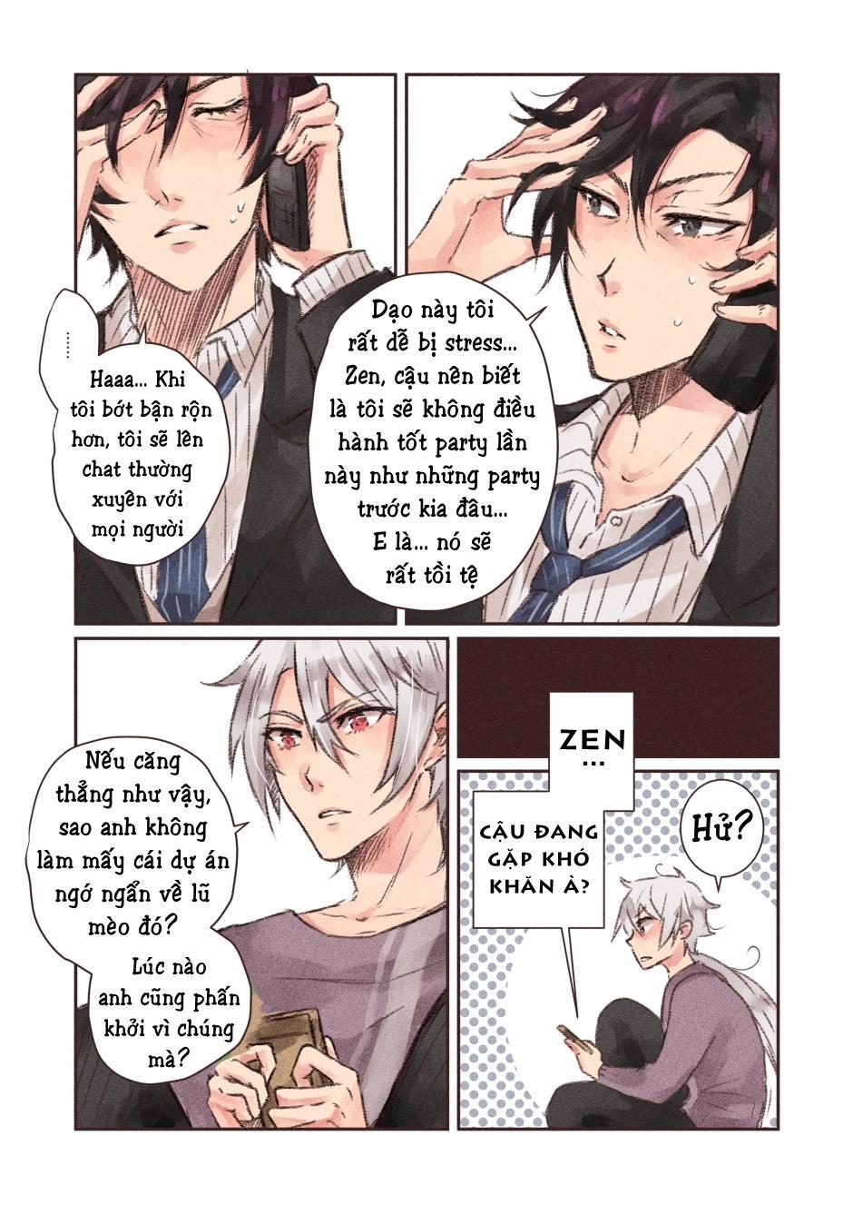 Xoa Dịu Trái Tim Anh - Catharsis (Mystic Messenger) Chương T p 2 Trang 10