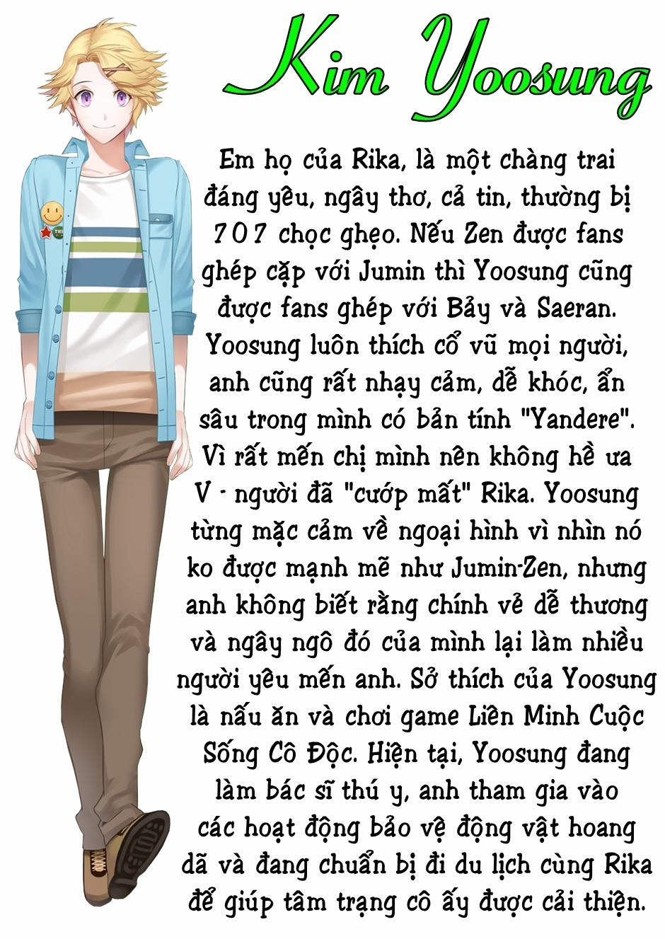 Xoa Dịu Trái Tim Anh - Catharsis (Mystic Messenger) Chương T p 3 Trang 1