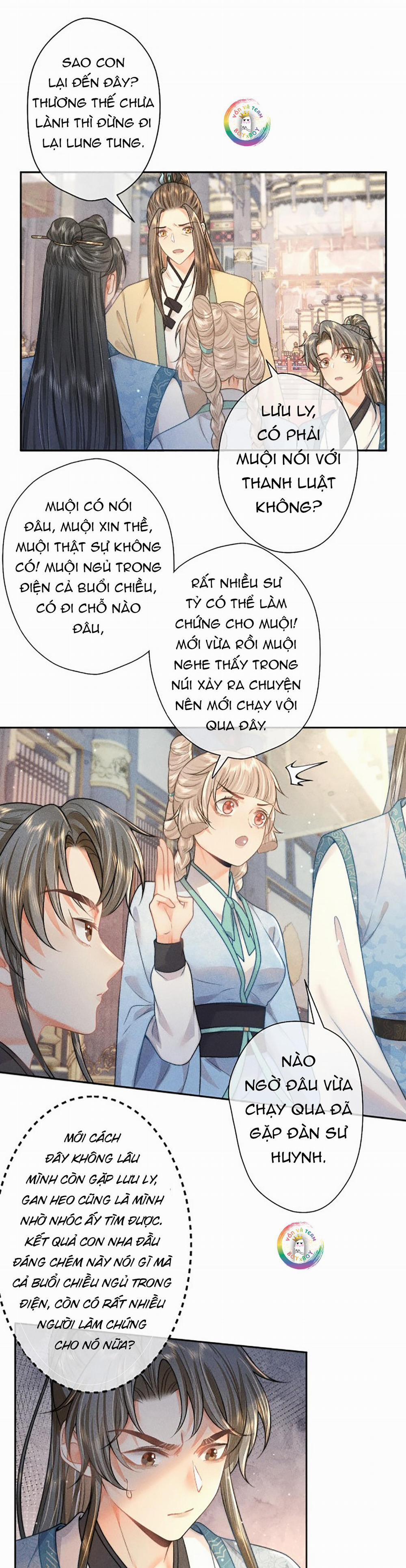 Xuyên Thành Đồ Đệ Tấu Hề Của Đoá Sen Đen Tối 14 trang 4