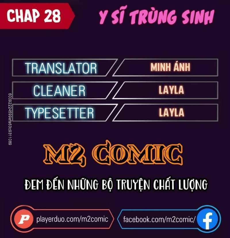 Y Sĩ Trùng Sinh 28 trang 1