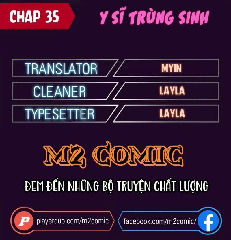 Y Sĩ Trùng Sinh 35 trang 1