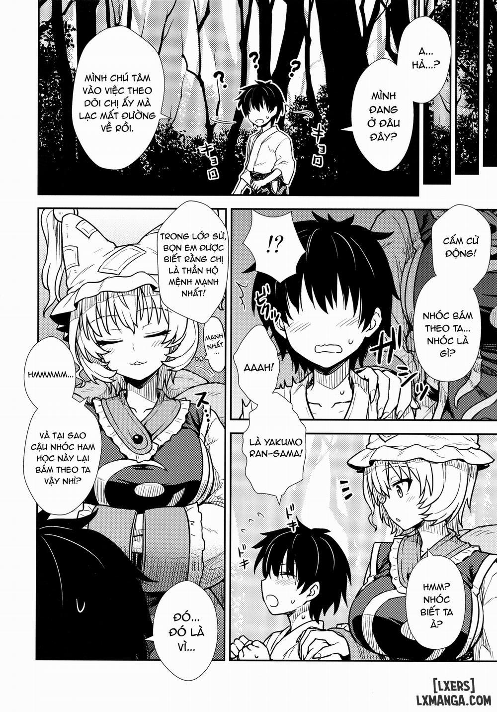 Yakumo Ran no Kyouikuteki Shidou Chương Oneshot Trang 3