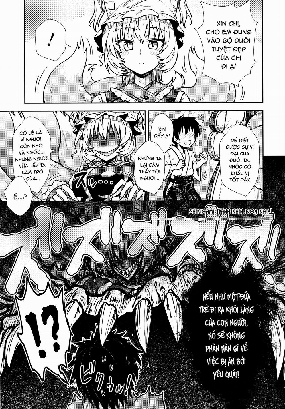 Yakumo Ran no Kyouikuteki Shidou Chương Oneshot Trang 4