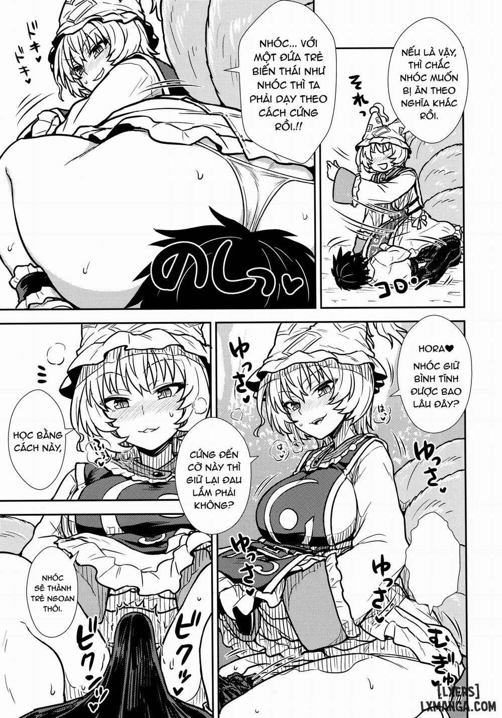 Yakumo Ran no Kyouikuteki Shidou Chương Oneshot Trang 10