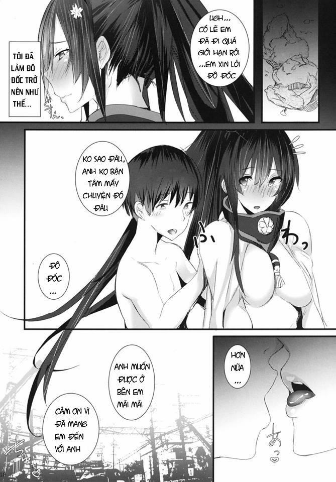 Yamato-san wa Se ga Takai. (Kantai Collection -KanColle-) Chương OneShot Trang 16