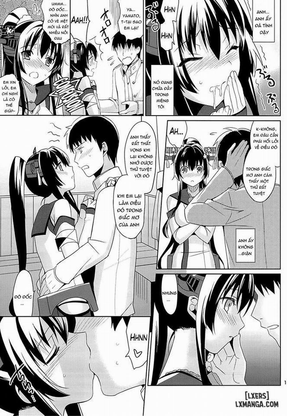 Yamato wa Teitoku to Koi shitai 2 Chương Oneshot Trang 12