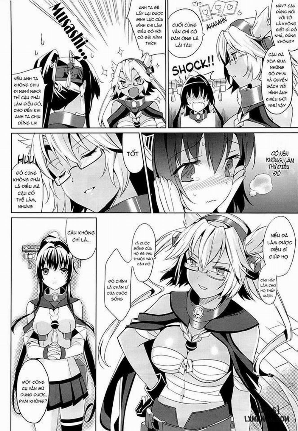 Yamato wa Teitoku to Koi shitai 2 Chương Oneshot Trang 5