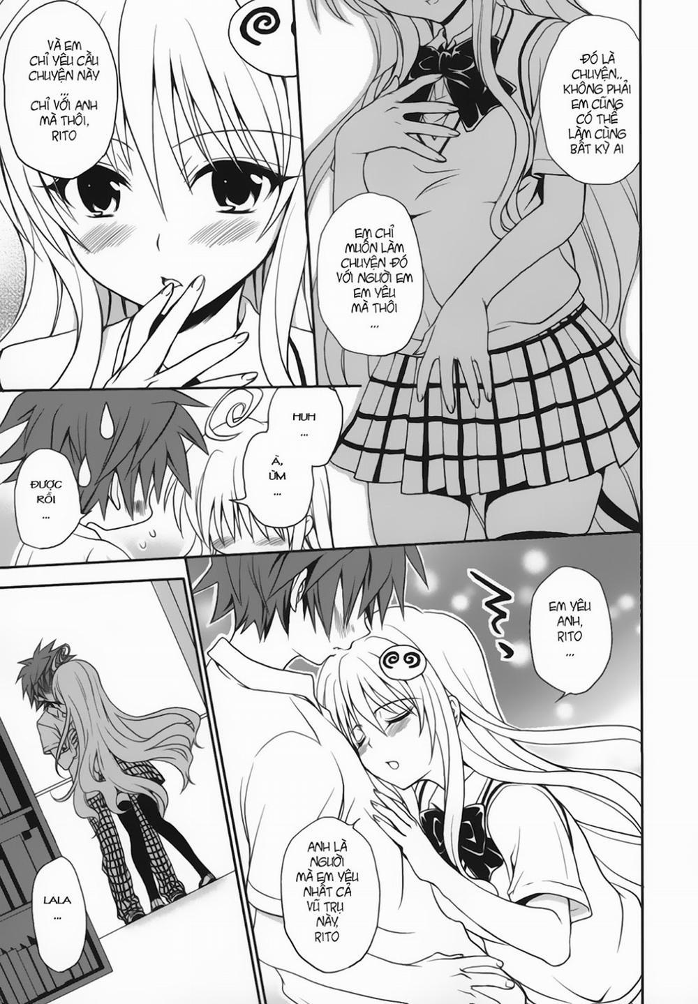 Yami Yami No Nayami (To Love-Ru) Chương Oneshot Trang 6