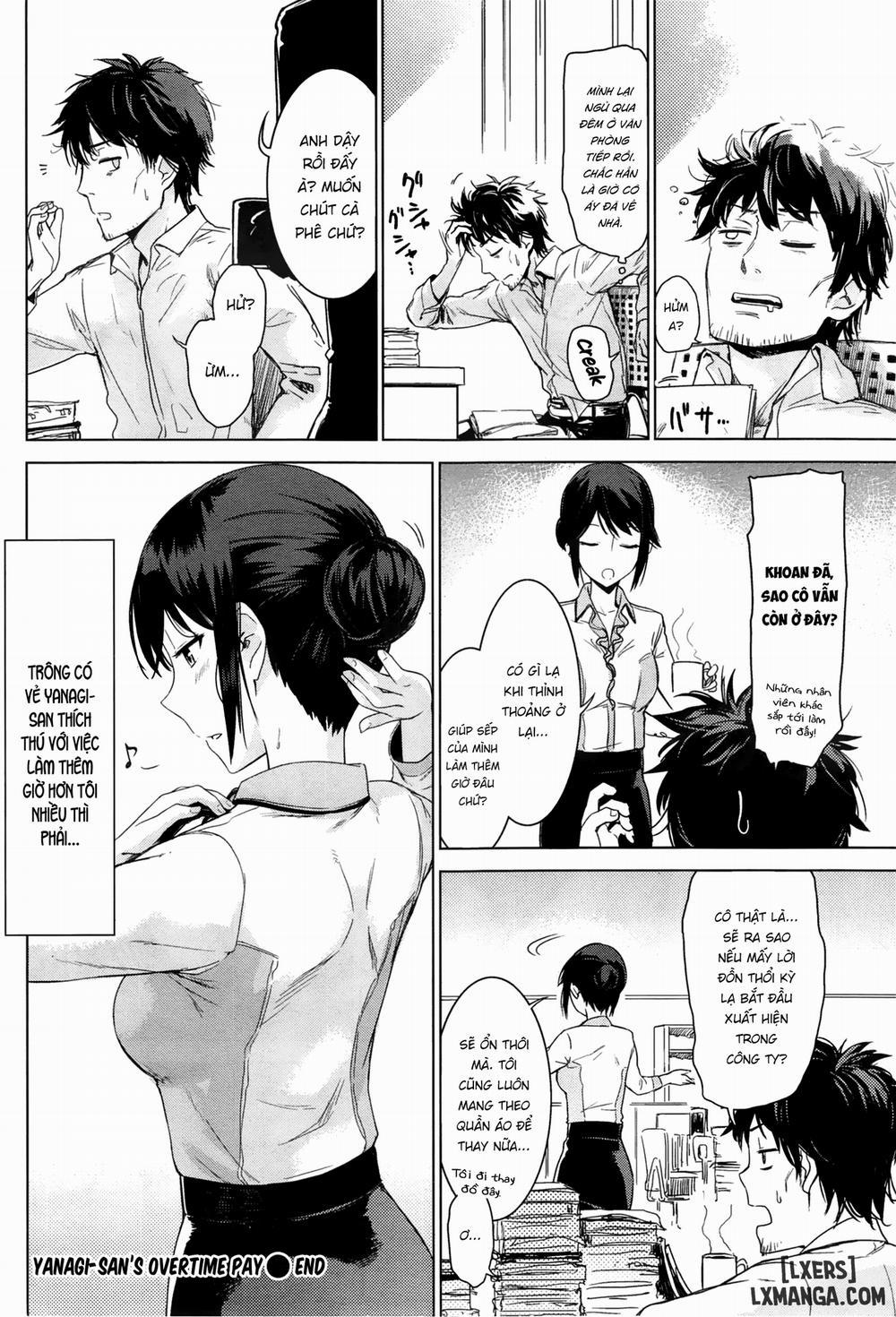 Yanagi-san no Zangyou Taete Chương Oneshot Trang 16