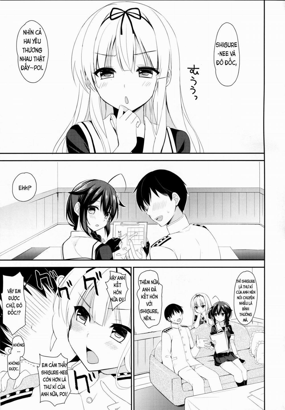 Yandere Shigure to Wakaretai (Kantai Collection) Chương Oneshot Trang 4