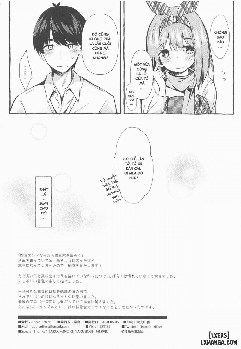 Yotsuba to Shichakushitsu de H Shiyo Chương Oneshot Trang 27