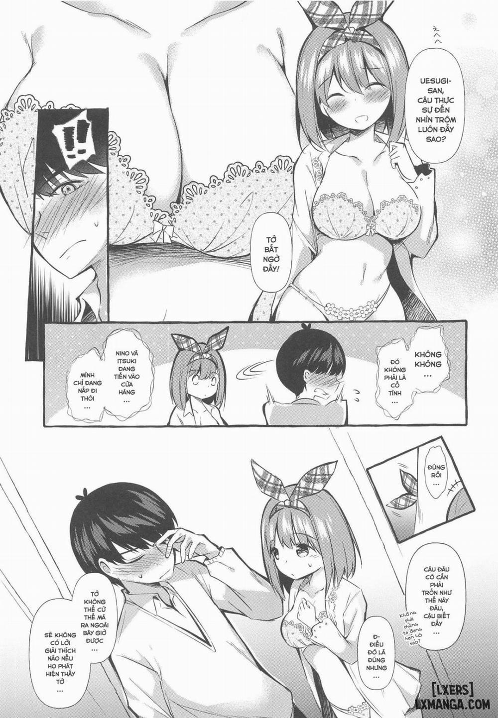 Yotsuba to Shichakushitsu de H Shiyo Chương Oneshot Trang 8