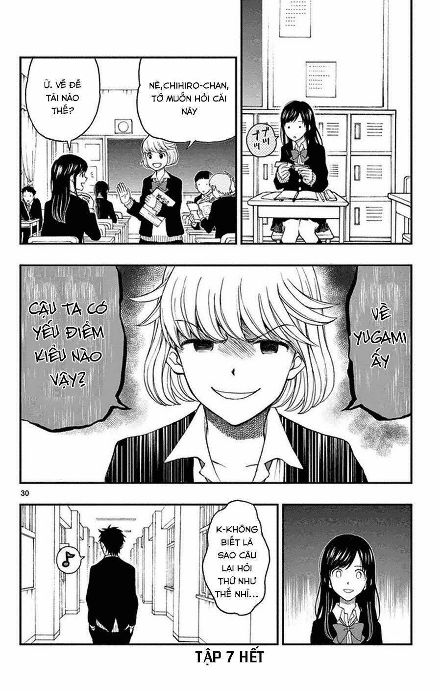 Yugami-Kun Ni Wa Tomodachi Ga Inai Manga Chương 36 Trang 31